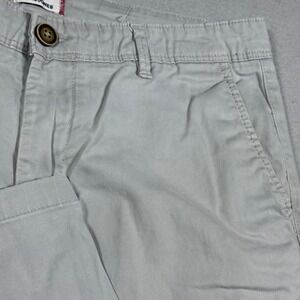 Jack & Jones Slim Marco‎ Chino Pants Mens Light Gray Casual Trousers